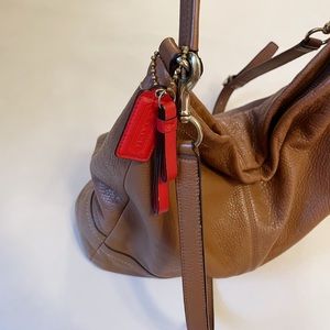 Coach Cognac Leather Shoulder / Crossbody Bag
